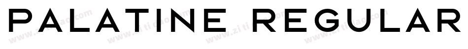 Palatine Regular字体转换